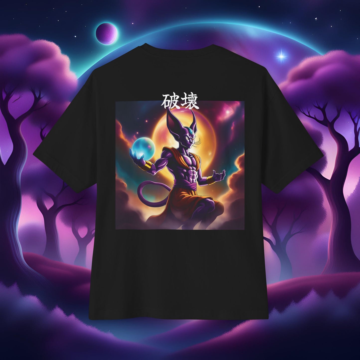 Beerus Oversized Boxy Tee