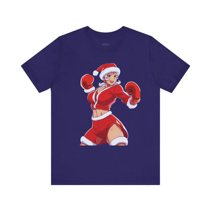 Santa's Little Helper Jersey Short Sleeve Tee