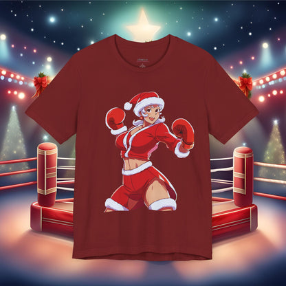 Santa's Little Helper Jersey Short Sleeve Tee