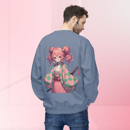 Mitsuri Fleece Crewneck Sweatshirt