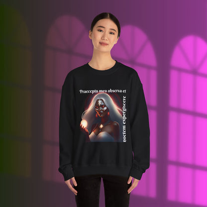 Mystical Witch Craft Sweatshirt, Cozy Crewneck, Perfect for Halloween, Gift for Witches, Casualwear for Medium Chill