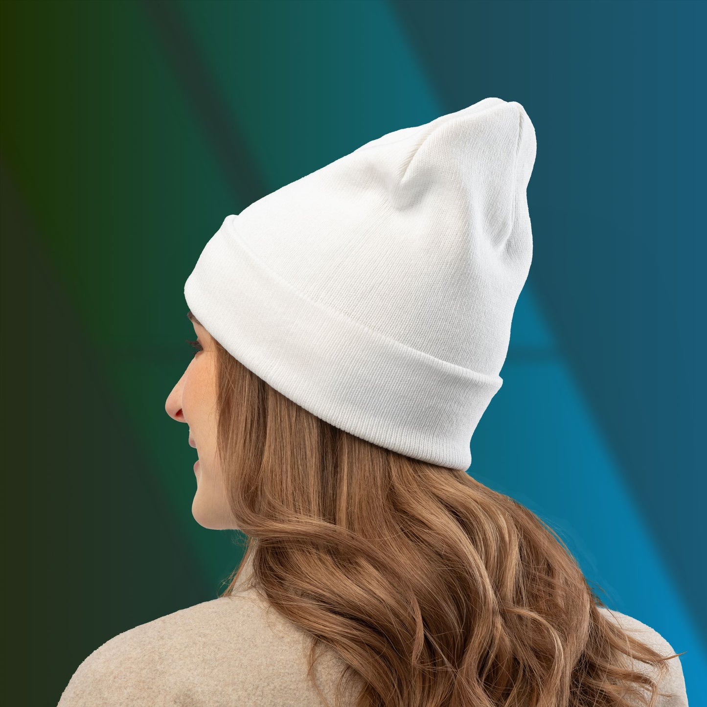 Cute & Classy Vampire Embroidered Knit Beanie for Halloween Lovers, Cozy Winter Hat, Spooky Gifts, Cartoon Design, Vampire Character Beanie