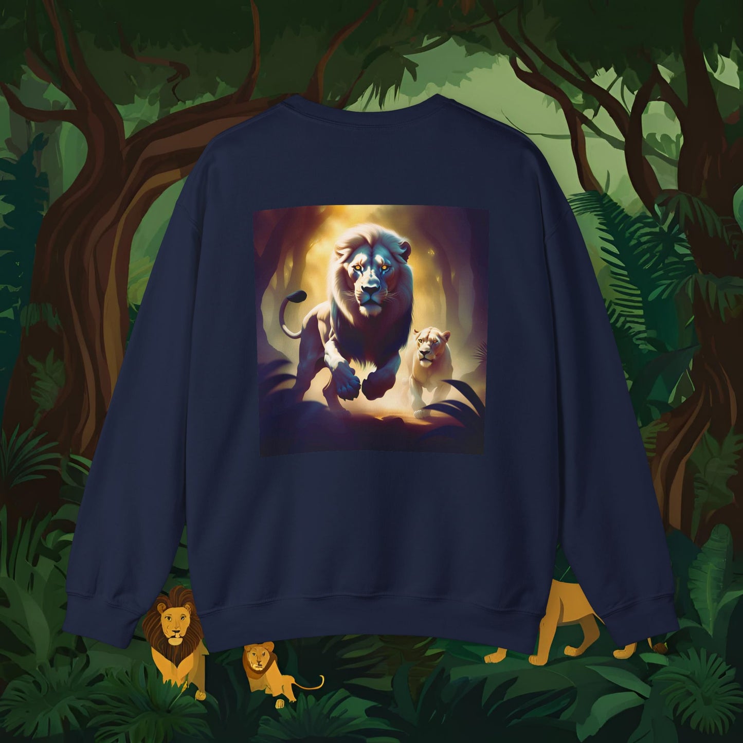 Protector Of The Pride Heavy Blend™ Crewneck Sweatshirt