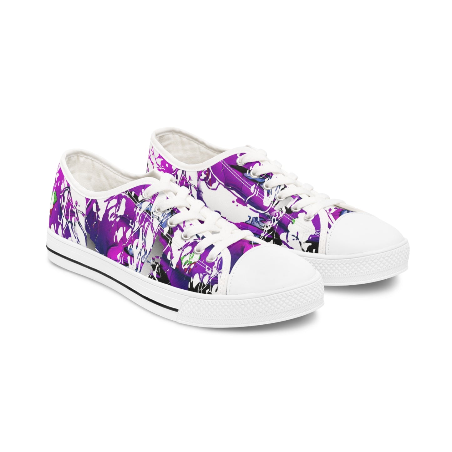 Lightning Broken Heart Low Top Sneakers