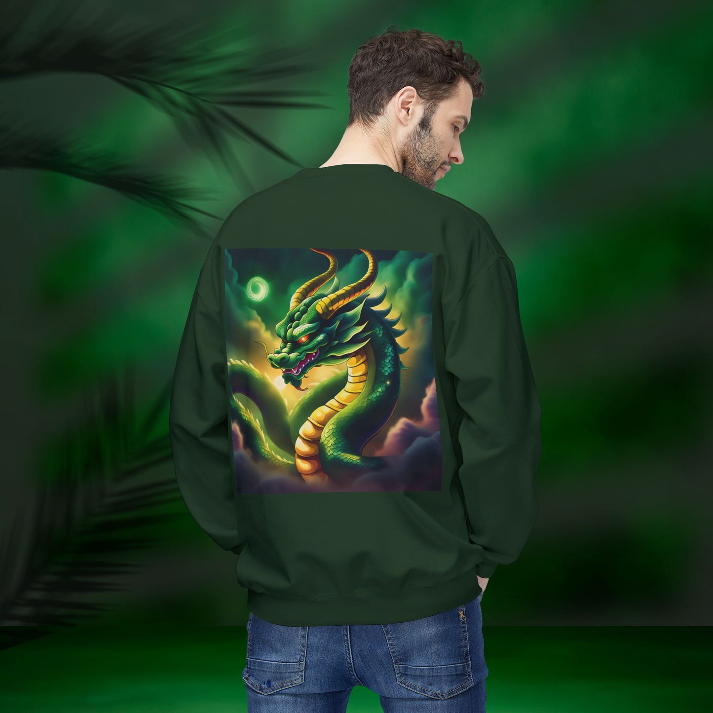 Shenron Midweight Softstyle Fleece Crewneck Sweatshirt