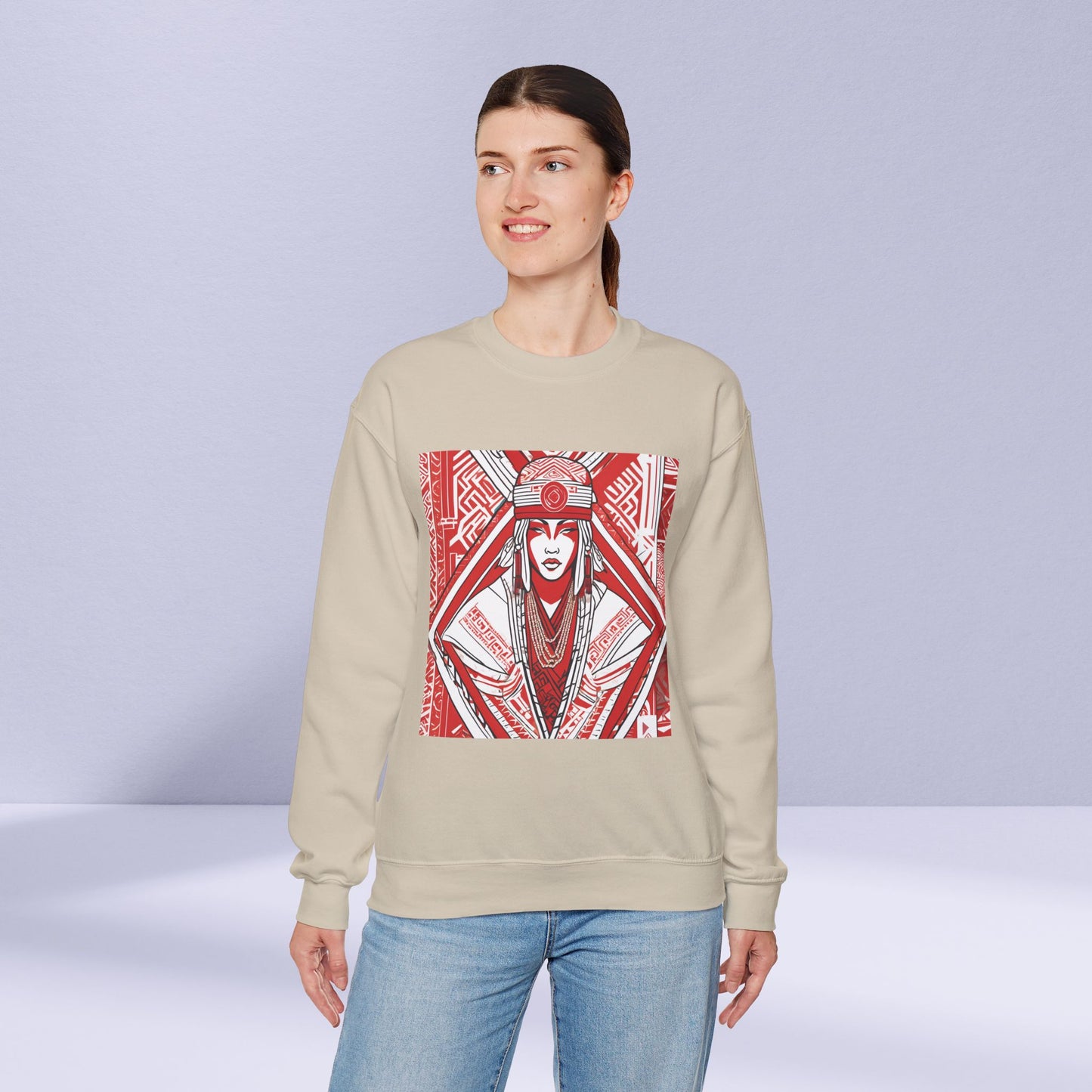 Red And White Tears Of Souls Sweatshirt