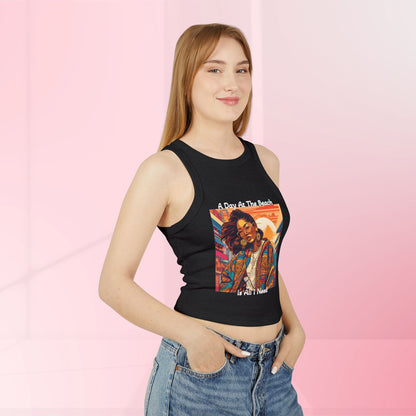 Women's Tribe of Warmth Micro Rib Racer Tank Top