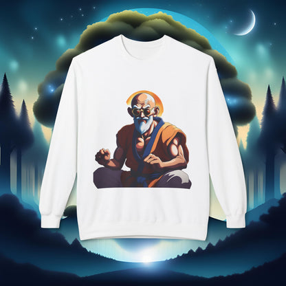 Master Roshi Softstyle Fleece Crewneck Sweatshirt