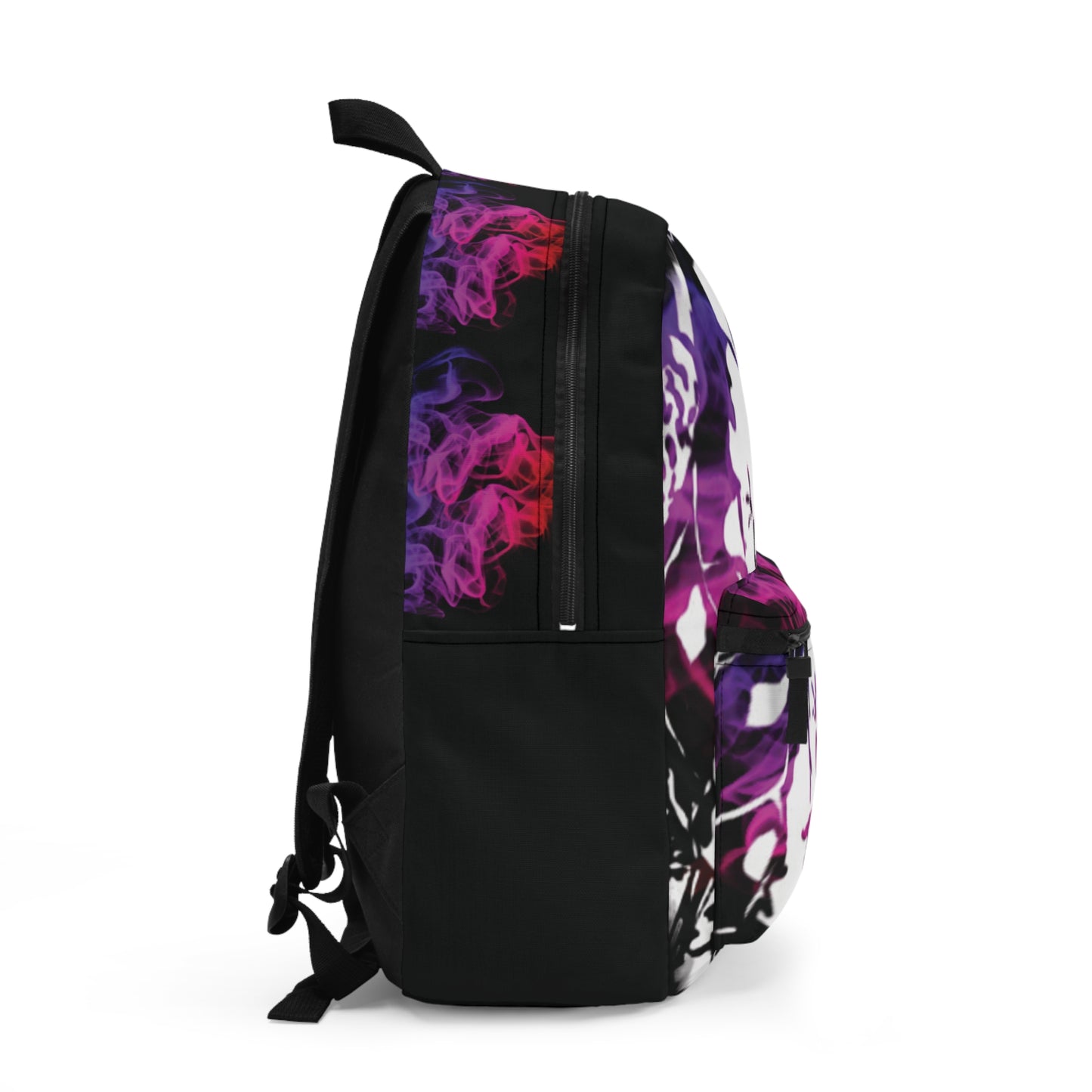 Purple Ombre Smoke Designed Backpack