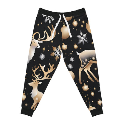 Golden Reindeer Sweatpants