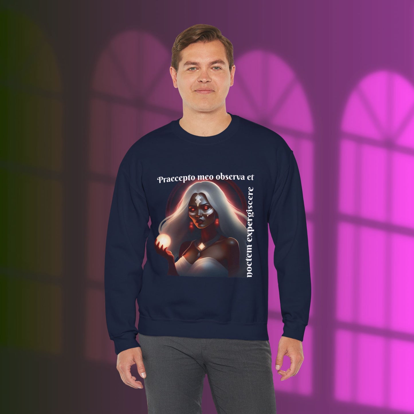 Mystical Witch Craft Sweatshirt, Cozy Crewneck, Perfect for Halloween, Gift for Witches, Casualwear for Medium Chill