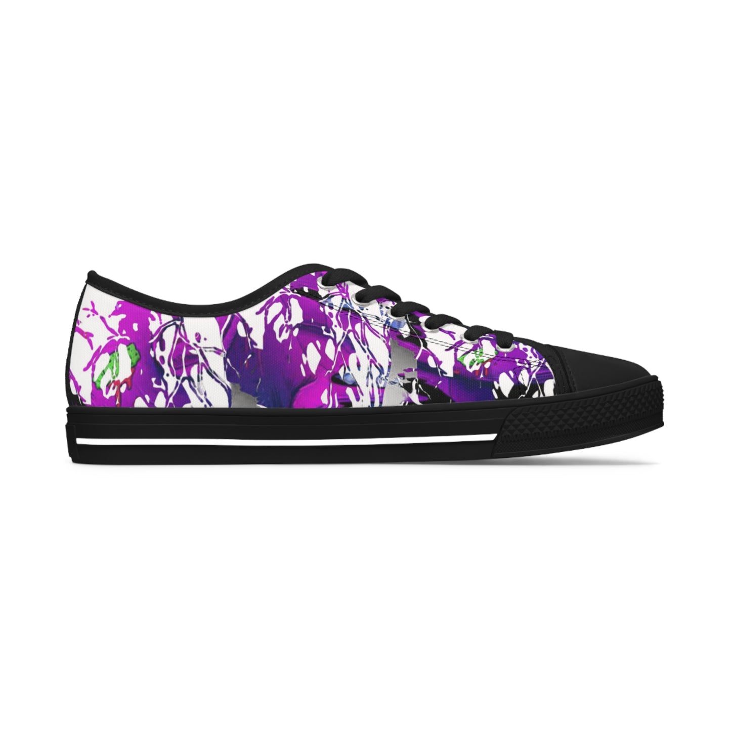 Lightning Broken Heart Low Top Sneakers