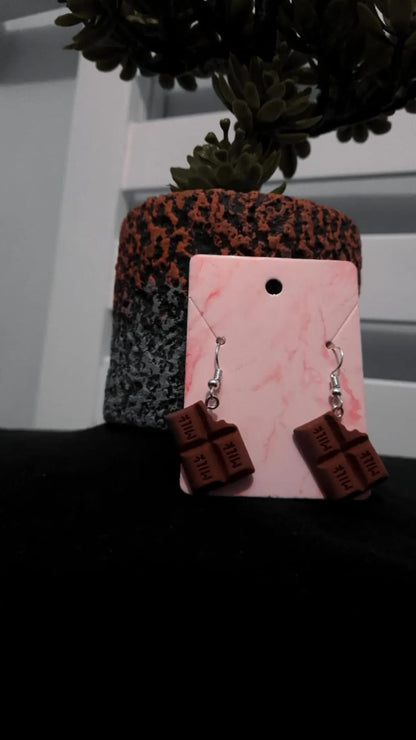 Milk Chocolate Earrings